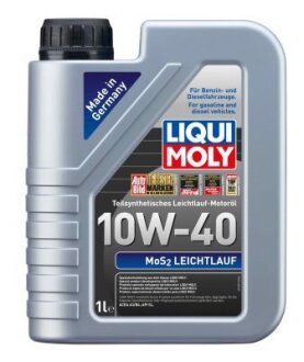 ОЛИВА МОТОРНА MOS2-LEICHTLAUF 10W-40 1Л LIQUI MOLY 2626