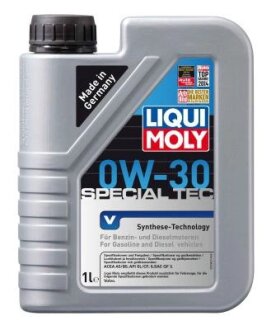 ОЛИВА МОТОРНА SPECIAL TEC V 0W-30 1Л LIQUI MOLY 2852