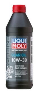 ОЛИВА ТРАНСМІСІЙНА ДЛЯ МОТОЦИКЛІВ MOTORBIKE GEAR OIL 10W-30 1Л LIQUI MOLY 3087