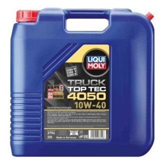 ОЛИВА МОТОРНА TOP TEC TRUCK 4050 10W-40 20Л LIQUI MOLY 3794