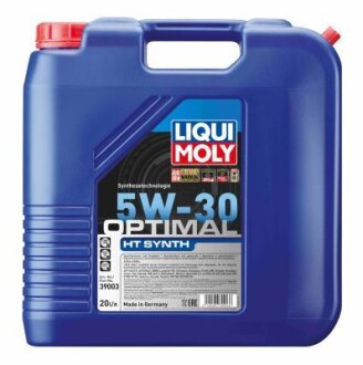 ОЛИВА МОТОРНА OPTIMAL SYNTH 5W-30 20Л LIQUI MOLY 39003