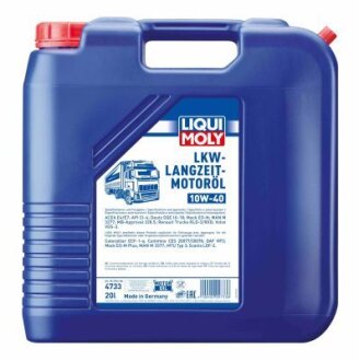 ОЛИВА МОТОРНА LKW-LANGZEIT-MOTOROIL 10W-40 20Л LIQUI MOLY 4733