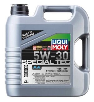 ОЛИВА МОТОРНА SPECIAL TEC AA 5W-30 4Л LIQUI MOLY 7516