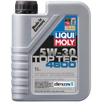 Олива моторна TOP TEC 4600 5W-30 (Каністра 1л) LIQUI MOLY 8032