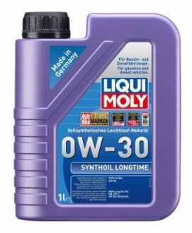 ОЛИВА МОТОРНА SYNTHOIL LONGTIME 0W-30 1Л LIQUI MOLY 8976