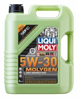 ОЛИВА МОТОРНА MOLYGEN NEW GENERATION 5W-30 5Л LIQUI MOLY 9043