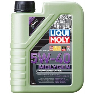 Олива моторна Molygen New Generation 5W-40 (Каністра 1л) LIQUI MOLY 9053