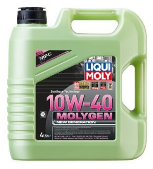 ОЛИВА МОТОРНА MOLYGEN NEW GENERATION 10W-40 4Л LIQUI MOLY 9060