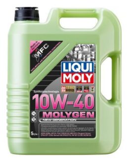 ОЛИВА МОТОРНА MOLYGEN NEW GENERATION 10W-40 5Л LIQUI MOLY 9061