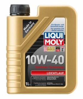 ОЛИВА МОТОРНА LEICHTLAUF 10W-40 1Л LIQUI MOLY 9500