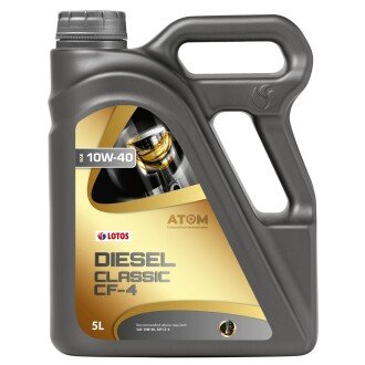 Олива моторна Diesel Classic CE/SF 10W-40 5 л (WG-K502430-0N0) Lotos 300074