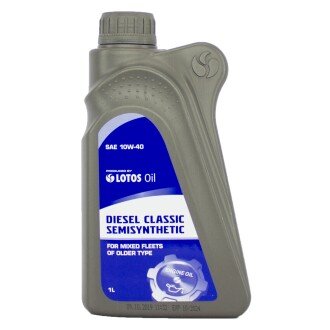 Олива моторна Diesel Classic CE/SF 10W-40 1 л (WG-K102430-0N0) Lotos 300075