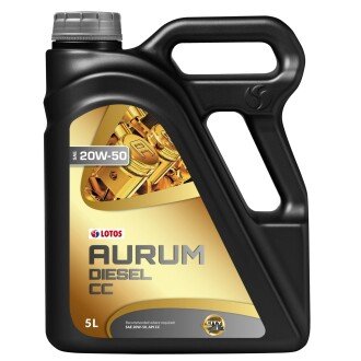 Олива моторна Aurum Diesel SAE 20W-50 5 л (WF-K505R60-0H0) Lotos 300549