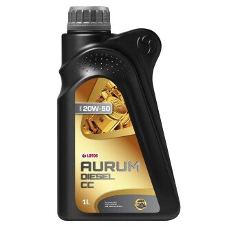 Олива моторна Aurum Diesel SAE 20W-50 1 л (WF-K105R60-0H0) Lotos 300600