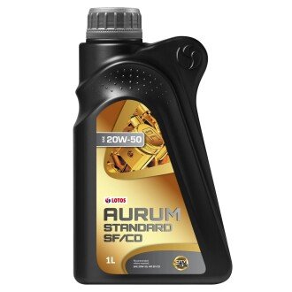 Олива моторна Aurum Standard 20W-50 1 л (WF-K105R70-0H0) Lotos 300608