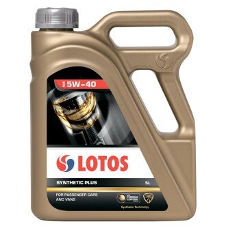 Олива моторна Synthetic Plus A3/B4 SN/CF 5W-40 5 л (WF-K502Y00-0H1) Lotos 309979