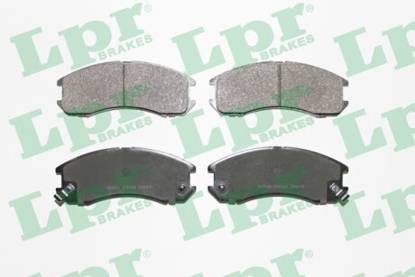 Колодка гальм. диск. MAZDA 626 передн. (LPR) LPR s.r.l 05P036