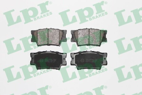 Колодка гальм. диск. TOYOTA CAMRY, RAV 4 задн. (LPR) LPR s.r.l 05P1281