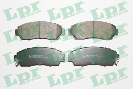 КОЛОДКИ ТОРМ ПЕРЕДН LPR s.r.l 05P1634