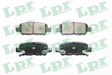 Комплект тормозных колодок LPR s.r.l 05P1839