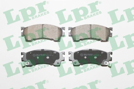 Колодка гальм. диск. MAZDA 626 передн. (LPR) LPR s.r.l 05P559