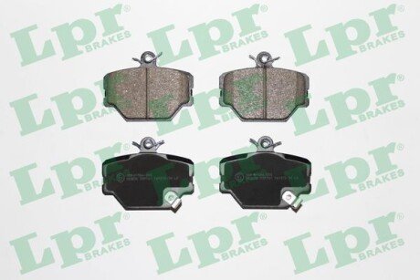 Колодка гальм. диск. SMART ROADSTER 04 - передн. (LPR) LPR s.r.l 05P761