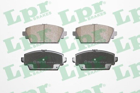 Колодка гальм. диск. HONDA/NISSAN ACCORD/PRIMERA передн. (LPR) LPR s.r.l 05P940