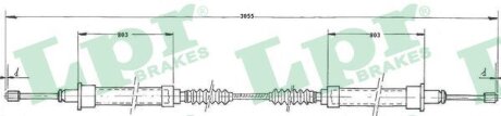 Трос ручного гальма LPR s.r.l C0523B