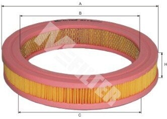 Фільтр повітряний Honda Civic 1.3, 1.5 -87 M-FILTER A114