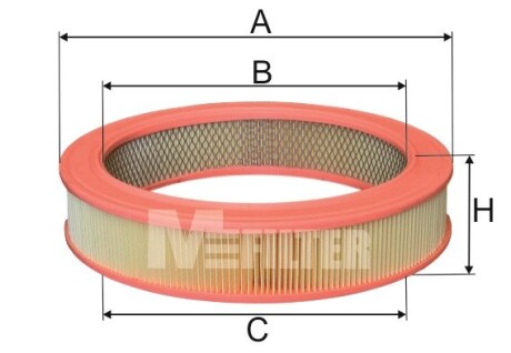 Фільтр повітряний OPEL M-FILTER A270