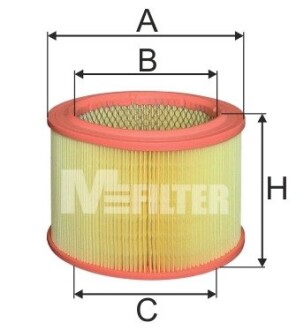 Фильтр воздушный CITROEN ZX (выр-во) M-FILTER A289