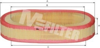 Фільтр повітряний MB W123 M-FILTER A337