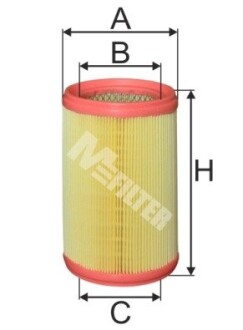 Фільтр повітряний RENAULT Kangoo M-FILTER A553