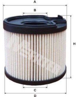 Фільтр паливний 2.0HDi Scudo/Expert 99-/Berlingo/Partner 99-05 (с-ма Bosch) M-FILTER DE 3113 (фото 1)