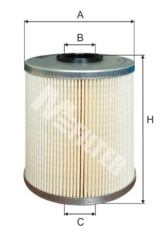 Фільтр палив.OPEL Astra G, Corsa-C, Frontera, Vectra-B, Vectra-C M-FILTER DE3115