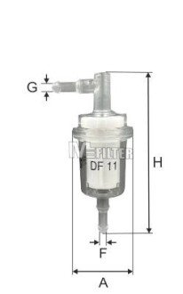 Фільтр паливний M-FILTER DF11