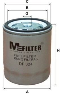 Фильтр курил. MERCEDES (выр-во) M-FILTER DF324