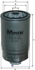 Фильтр топливный DUCATO, IVECO (выр-во) M-FILTER DF326