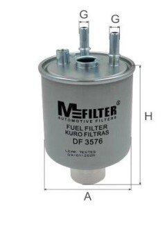 Фільтр паливний M-FILTER DF 3576