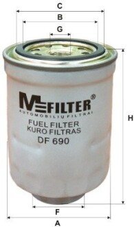 Фільтр паливний M-FILTER DF 690