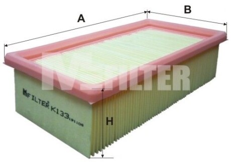 Фільтр повітряний OPEL M-FILTER K133