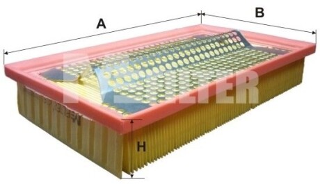 Фільтр повітряний MERCEDES M-FILTER K161