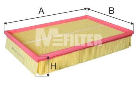 Фільтр повітряний VOLVO M-FILTER K162