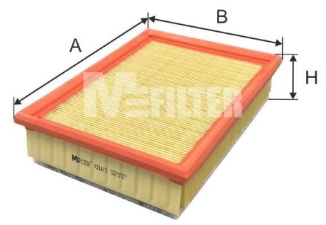 Фільтр повітряний BMW M-FILTER K214/1