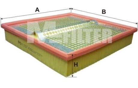 Фільтр повітряний MB M-FILTER K250