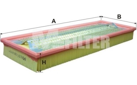 Фільтр повітряний MB W124 M-FILTER K359