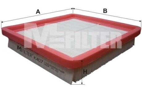 Фільтр повітряний DAEWOO LANOS 97- M-FILTER K407