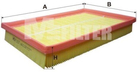 Фільтр повітряний Skoda, VW M-FILTER K410