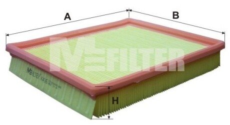 Фильтр воздушный Nexia/Espero 1.5-2.0 91-99 M-FILTER K 416