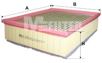 Фільтр повітряний M-FILTER K7010